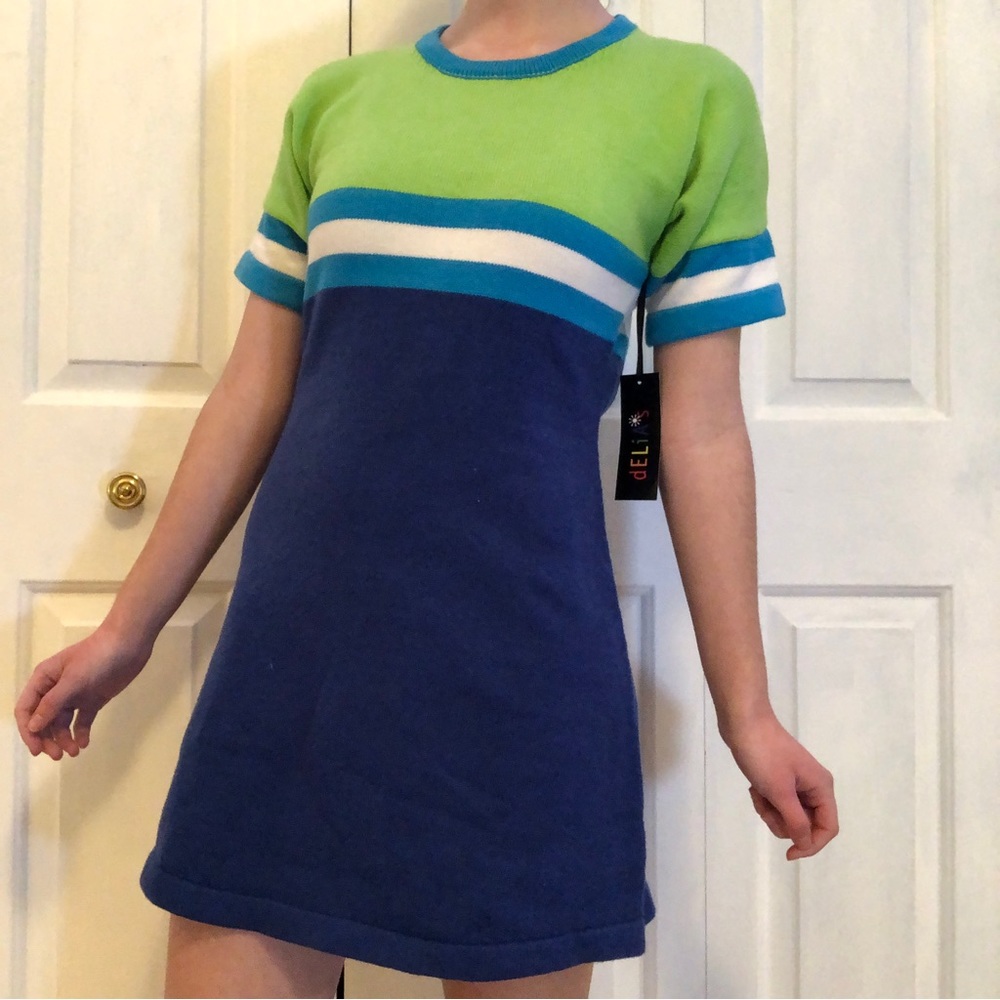 Dolls Kill / dELiAs 90s inspired a-line sweater dress